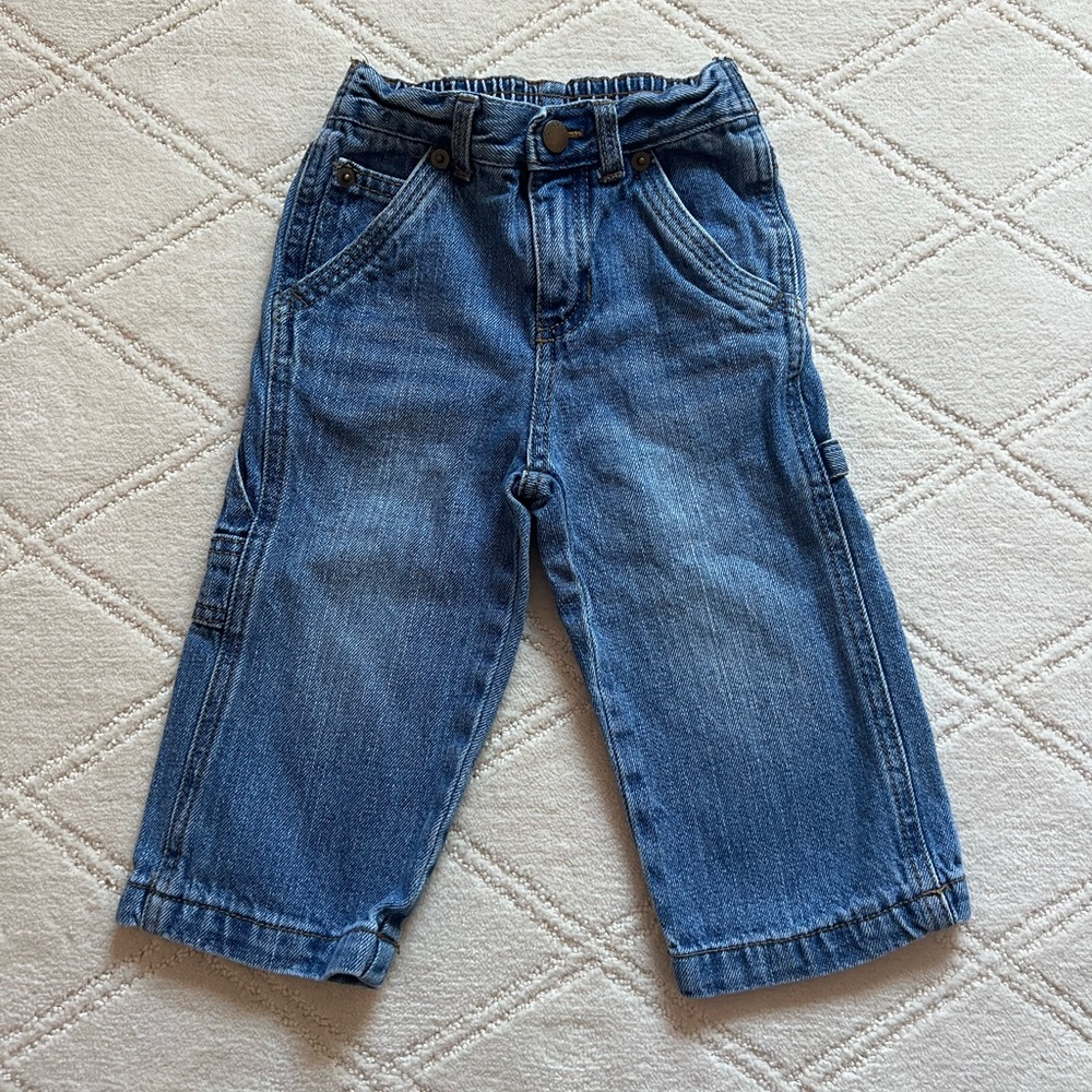 Vintage Toddler Cargo Cherokee Jeans